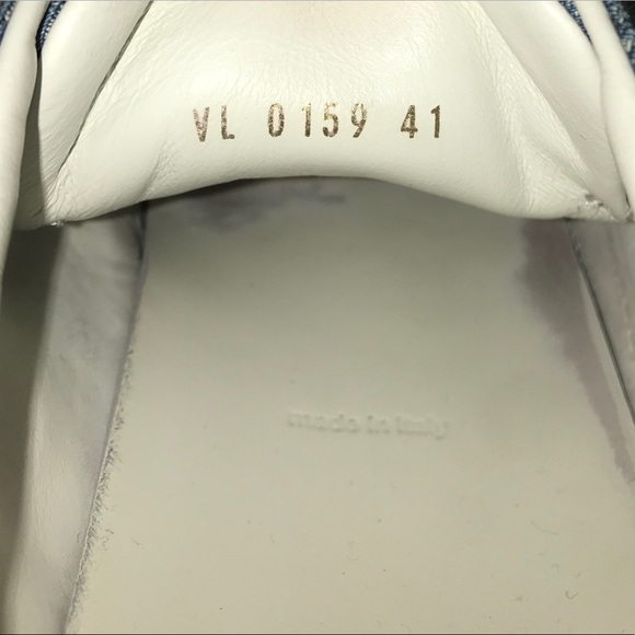 Authentic Louis Vuitton Monogram Denim Sneakers - Picture 4 of 10